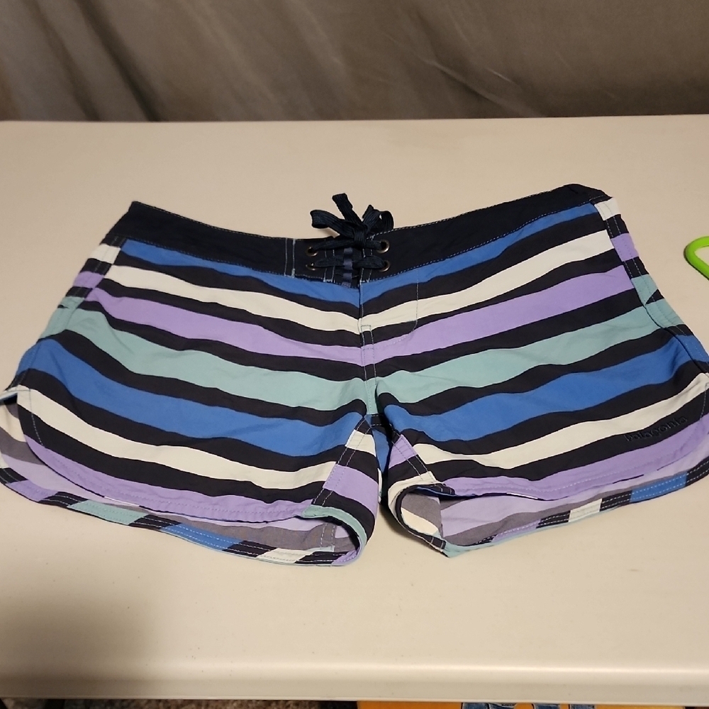 Patagonia Striped Casual Shorts